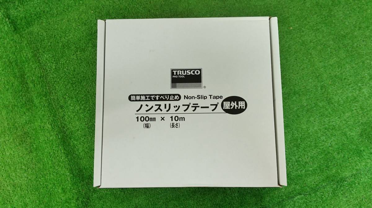 トラスコ中山 ノンスリップテープ 屋外用 25mmX10m 20巻オススメ品 黒 TNS2510- 消防士長 TRUSCO ノンスリップテープ 屋外用 25mmX10m 黒 TNS-2510