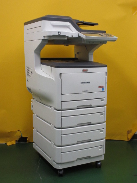 94%以上節約 超美品 コピー機 OKI カラーレーザー複合機 MC843DNW