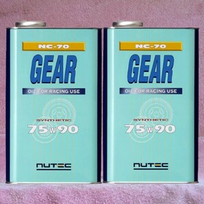 NUTEC NC-70 75w90「高性能ギアオイル」4 L