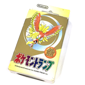 1円 任天堂 ポケモン トランプ 金 ホウオウ 紙製 日本製 ホビー 玩具 保存箱付き Nintendoの商品画像