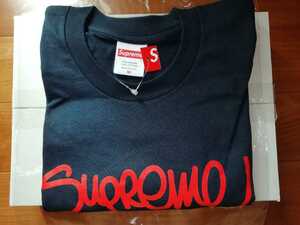 新品未使用 タグ付き Supreme Handstyle Tee Navy M シュプリーム 22SS