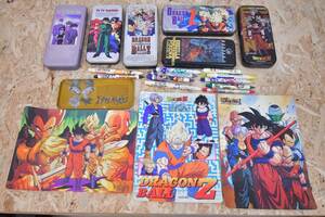 ドラゴンボールZ　幽遊白書　ゴジラ　スラムダンク　カンペン　缶ペン　筆箱　下敷き　シャーペン　マジック　など　まとめて