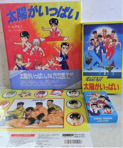  light GENJI gift sun . fully set VHS video & playing cards & picture book & illustration seal 