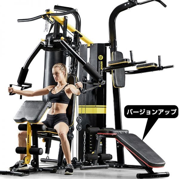 ホームジム フルセット! ハーフラック、インクラインベンチ、Wバー