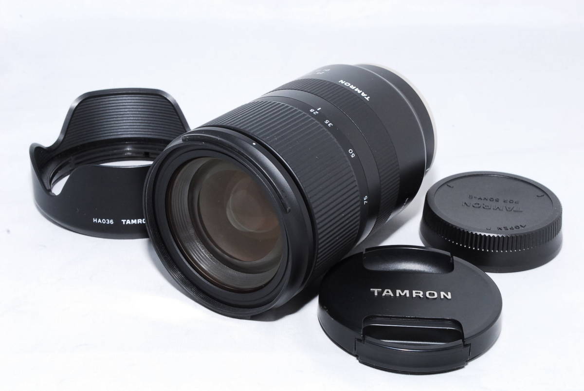 お得大特価◳ TAMRON TAMRON 28-75mm Di III RXD 中古美品 Eマウントの
