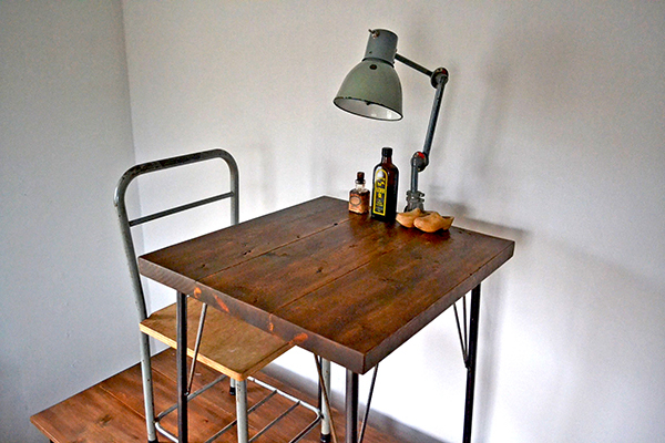 铁艺咖啡桌铁腿古董工业复古办公桌工作台办公桌工作室实心铁腿固定装置小, 手工作品, 家具, 椅子, 桌子, 桌子