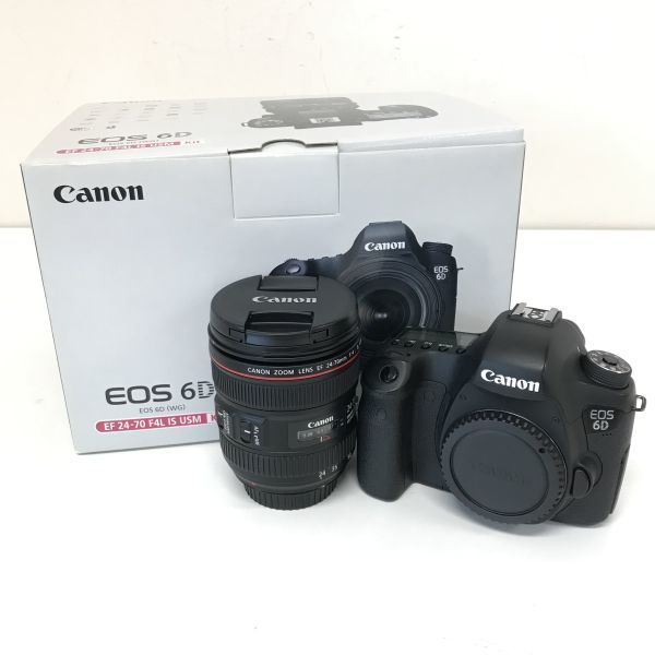 θ【動作確認済み】Canon/キャノン EOS 6D EF24-70L IS USM レンズ