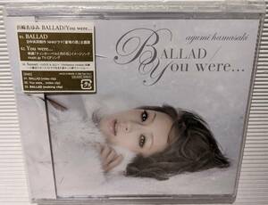即決新品　浜崎あゆみ 　BALLAD/You were...　CD+DVD