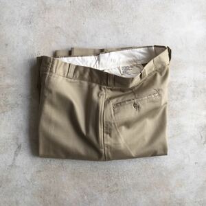 U.S.ARMY TROUSERS MENS COTTON U.T.8.2 OZ KHAKI TYPE1/米軍実物 69年製 アーミーチノ W34 希少 デットストック ビンテージ50s60s70s