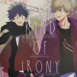 ▼BD032▲ 同人誌 僕のヒーローアカデミア KIND OF IRONY 爆豪勝己×緑谷出久 ma-te