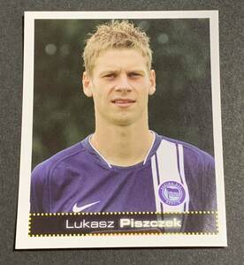 2007-08 Panini Bundesliga Fussball Lukasz Piszcek 33 RC Sticker ピシュチェク　ルーキー　ステッカー