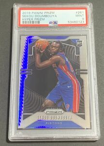 2019-20 Panini Prizm Sekou Doumbouya Hyper No.261 RC Rookie Pistons NBA PSA 9 ドゥムブヤ　ルーキー　ピストンズ