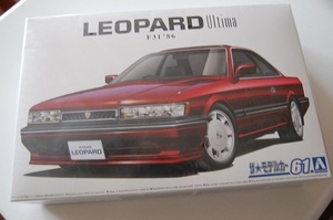 N 1/24スケール　レパード　3.0 アルティマ　UF31　’８９　プラモデル　アオシマ　プラモ　ザ・モデルカー 61