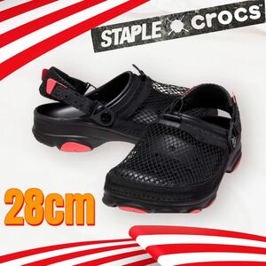 Staple Homing Pigeon × Crocs All Terrain Clog Black
