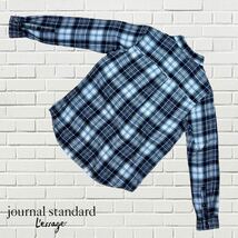 【JOURNAL STANDARD L'ESSAGE美品★送料込み即決価格!!】ジャーナルスタンダード・レサージュ テンセル100% マドラスチェックシャツ_画像3