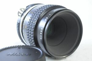 極上品★ニコン Nikon AI-S Micro-Nikkor 55mm F2.8★ピントリングスムーズ★NN63