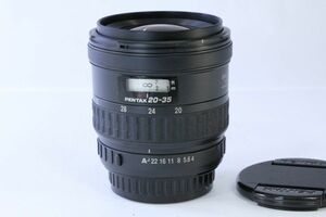 【動作保証・点検済】良品★ペンタックス SMC PENTAX-FA 20-35mm F4 AL Kマウント★うすくもり★14020