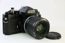 【動作保証・点検済】良品★ニコン Nikon FM ブラック+36-72mm F3.5+AR-1★シャッター全速・露出計完動★AM 250_画像1