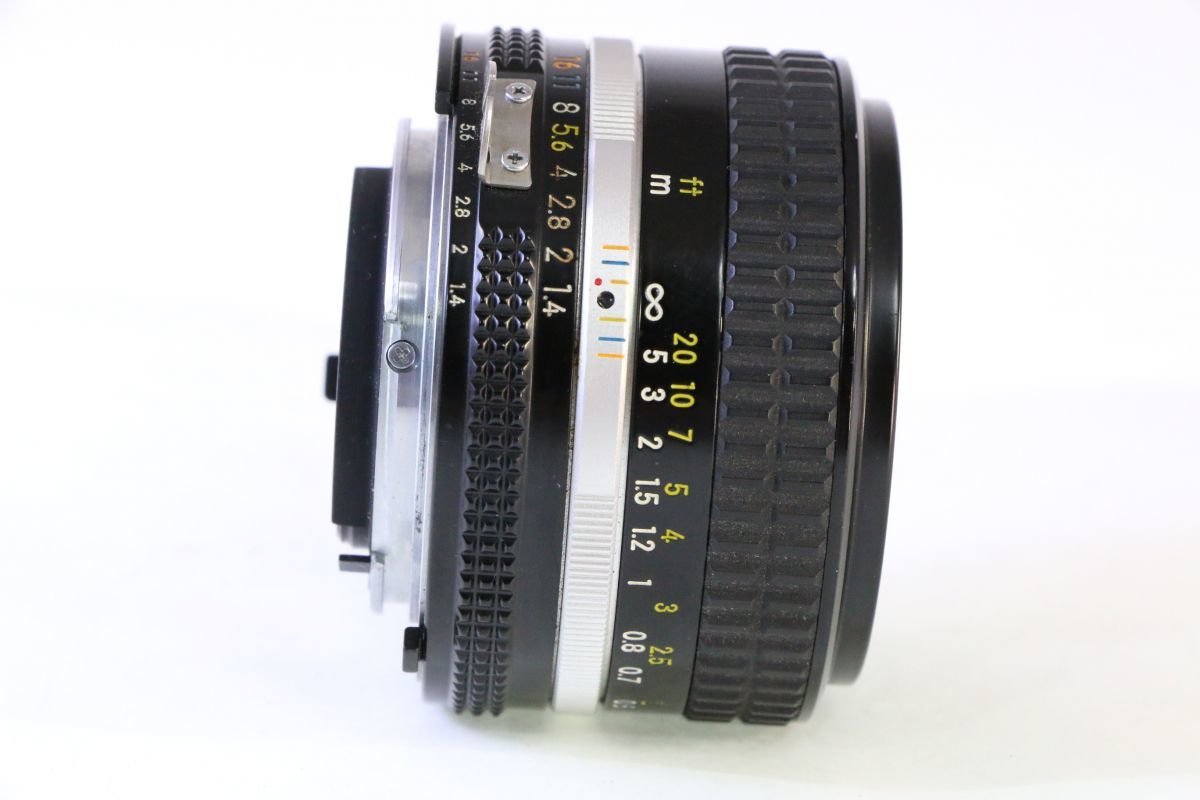 動作保証・点検済】良品□ニコン Nikon AI-S NIKKOR 50mm F1.4□15055