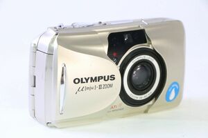 実用■オリンパス OLYMPUS μ[mju:]-II ZOOM■フラッシュも完動■AN 2109