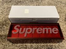 【新品未使用】Supreme Aluminum Domino Set Red_画像1