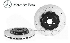 【正規BREMBO製】 メルセデスベンツ AMG フロント ブレーキローター 左右 SET SLクラス R230 SL55 SL63 SL65 ローター 2枚 2304211212