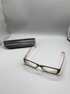 NG090218 PRADA /メガネ/VPR17H /52ロ16/0BL-1O1 135 サングラス ピンク 現状品 ファッション 度入り