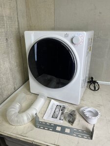 SG090818 コンパクト衣類乾燥機 3kg TUMBLE DRYER GYJ40-88 コンパクト 動作確認済み 直取り歓迎