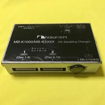 Nakamichi MB-K1000f 5Disc Sampling Changer ナカミチ CDチェンジャー コントローラー_画像1