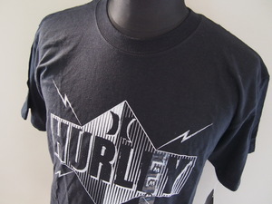 ハーレー★半袖Ｔシャツ★未使用★プリント★コットンＴシャツ★ブラック★Ｍサイズ★HURLEY