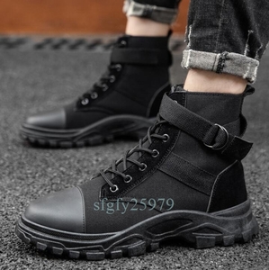 206* new goods short boots men's western boots military boots Work boots work shoes engineer boots 24.5cm~27cm selection possible 