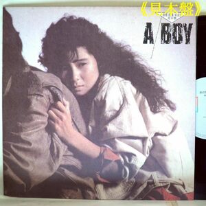 【検聴合格】1985年・美盤！12インチシングルレコード《見本盤》中村あゆみ「A BOY」【LP】