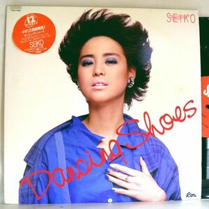 【検聴合格】1985年・美盤！ステッカー付・松田聖子「ダンシング・シューズ　DANCING SHOES 」【LP】