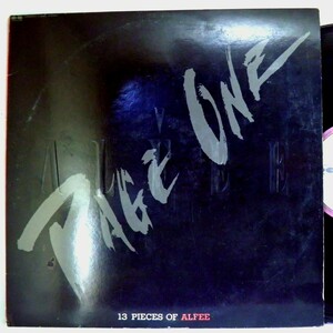 【検聴合格】1983年・良盤・豪華ピンナップ付き13p・アルフィ―「PAGE ONE・13 PIECES OF ALFEE」3【LP】