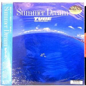 【検聴合格】1987年・美盤！帯付き・TUBE「Summer Dream」【LP】