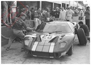 ★Постер Ford GT40 1966 12 часов Себринга Фото Постер★ Ford GT40 Mk.II / Shelby / Ford vs Ferrari / Ле-Ман