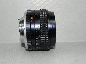 Minolta MC W. ROKKOR 28mm/F2.8 lens 