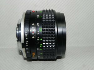 Minolta MC ROKKOR-PG 50mm/F 1.4 レンズ