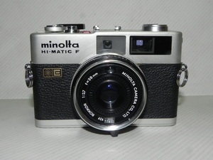 Minolta HI-MATIC F　カメラ