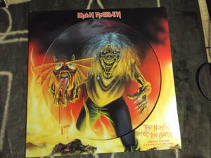 IRON MAIDEN[THE NUMBER OF THE BEAST]VINYL,12(ピクチャー盤) [NWOBHM]