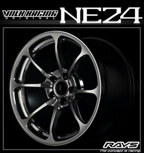 【1本価格】RAYS NE24 18×7.5J +41 5H-112 HMカラー FACE-1