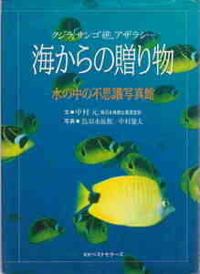 中村元・文／中村庸夫・写真★「海からの贈り物　水の中の不思議な写真館　クジラ、サンゴ礁、アザラシ・・・」KKベストセラーズ