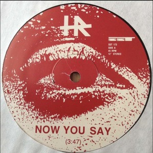 H.R.-Now You Say / No Return (US Ltd.Reissue Red Vinyl 12 「