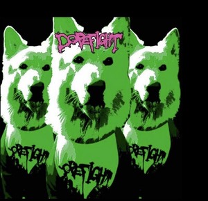 DOPEFIGHT / LEX RHINO-Split (German 420 Ltd.White Vinyl LP