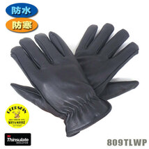 NAPA GLOVE【809TLWP】XLサイズ　 防水鹿革ショート・シンサレート（冬用）グローブ　ナパグローブ_画像1