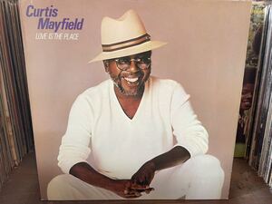 CURTIS MAYFIELD LOVE IS THE PLACE LP GERMANY ORIGINAL PRESS!! AOR モダンソウル