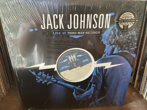 JACK JOHNSON LIVE AT THIRD MAN RECORDS LP US ORIGINAL PRESS!! 