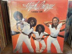 HIGH INERGY TURNIN' ON LP US ORIGINAL PRESS!! STILL SEALED!! MICHAEL JACKSON「You Can't Turn Me Off」グレートカヴァー！