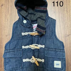 Lee ベスト110サイズ キッズ 内側あったか 美品