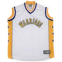 [並行輸入品] Mitchell＆Ness ミッチェルアンドネス NBA Goldenstate Warriors ゴールデンステート ウォリアーズ タンクトップ (XXL)_画像1